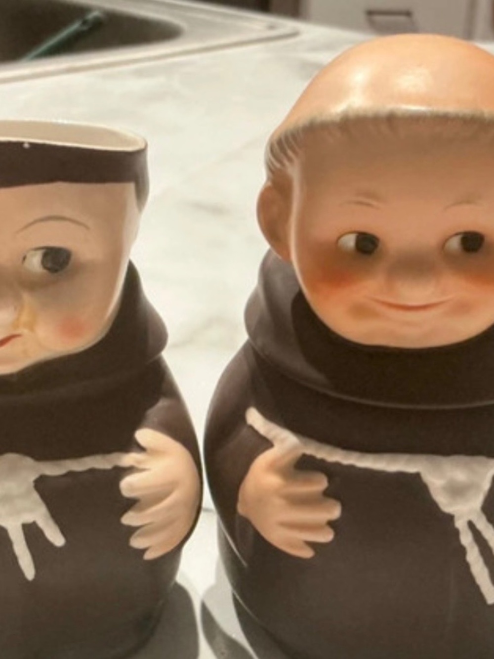 Vintage lot of Friar Tuck Monk Figurines
